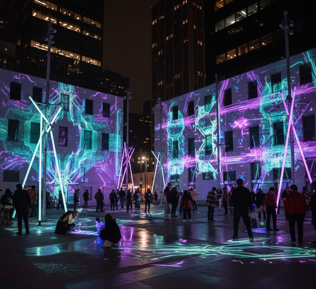 Public art installation